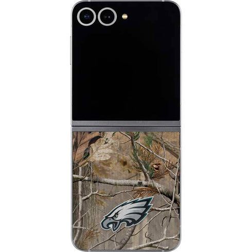 NFL Philadelphia Eagles Realtree AP Camo Galaxy Z Flip6 Skin